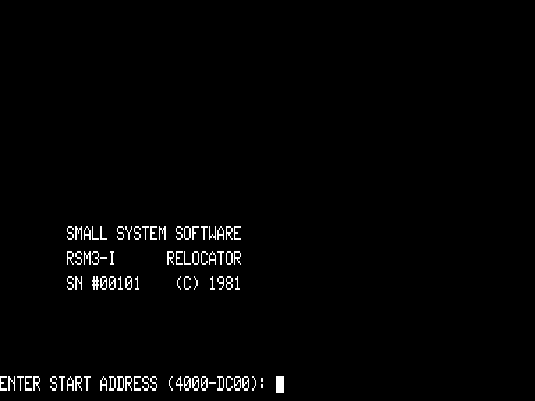 Screen shot
